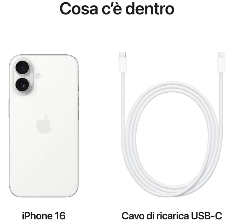 APPLE IPHONE 16 128GB WHITE WHITE EU APPLE IPHONE 16 128GB WHITE WHITE EU